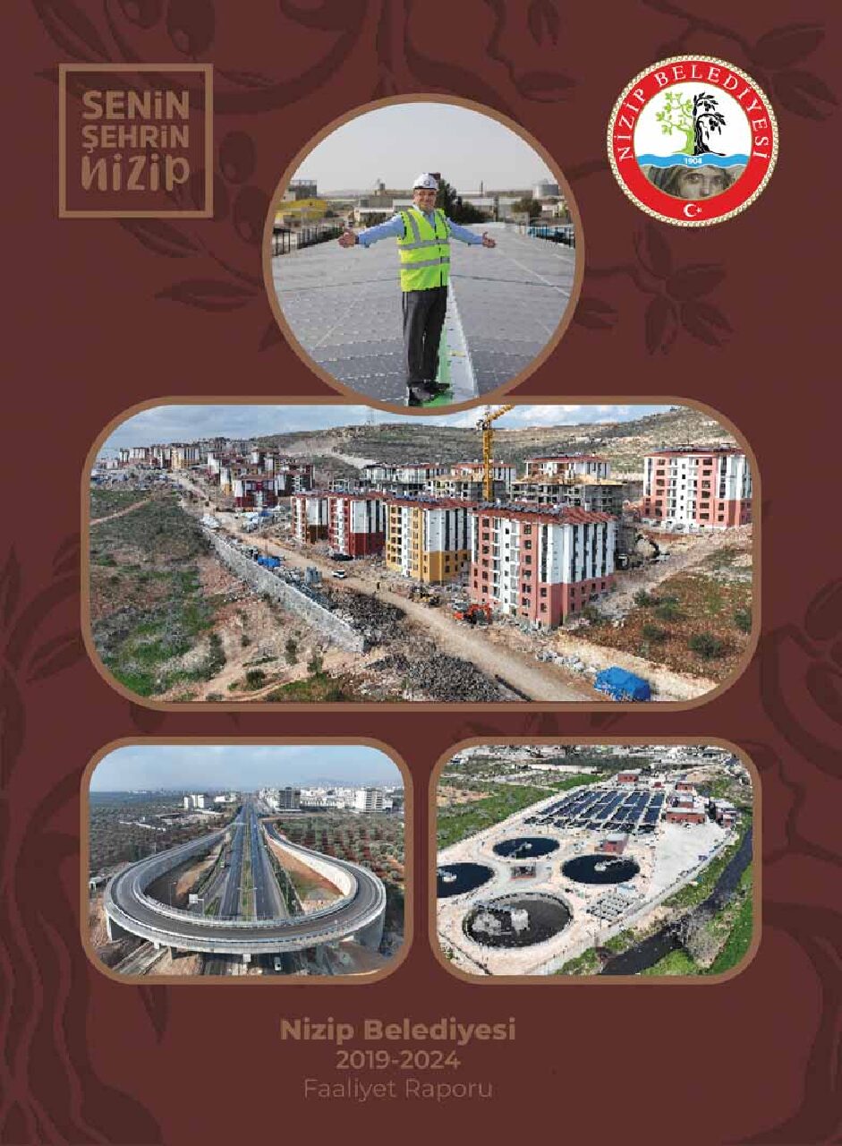 Nizip Faaliyet Raporu kapak sayfası